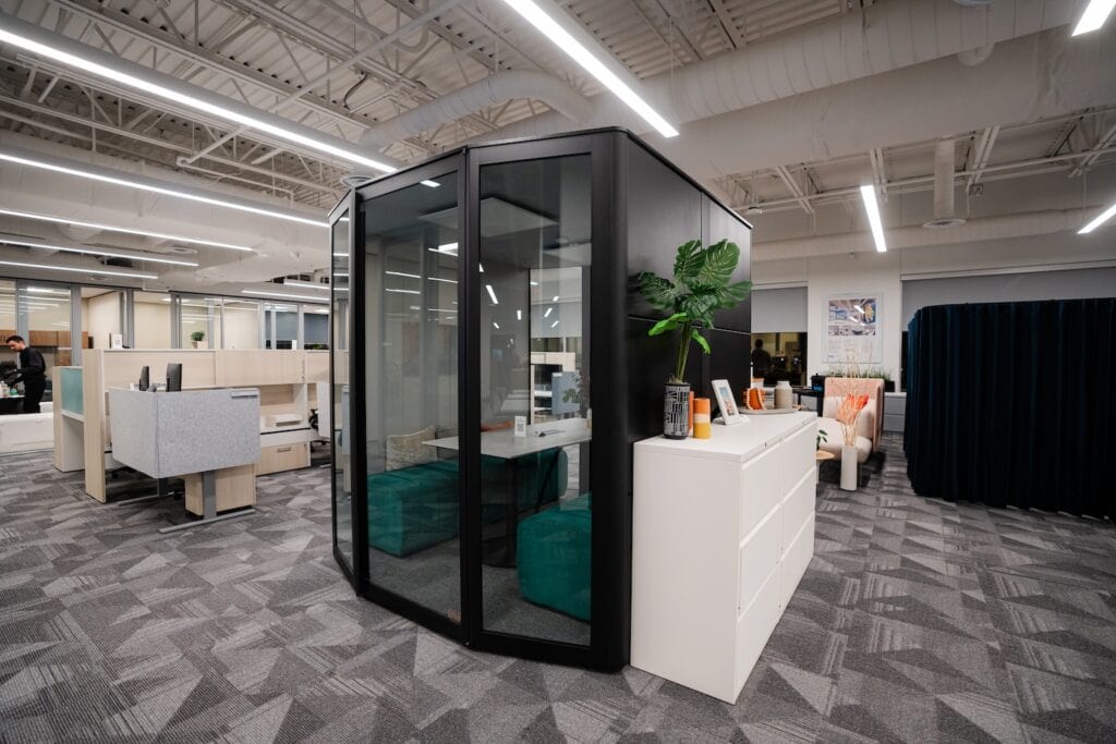 return to office - call room by Furniture Marketing Group