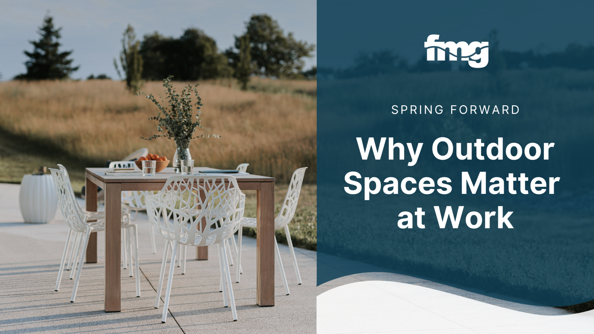 Why Outdoor Spaces Matter at Work | FMG